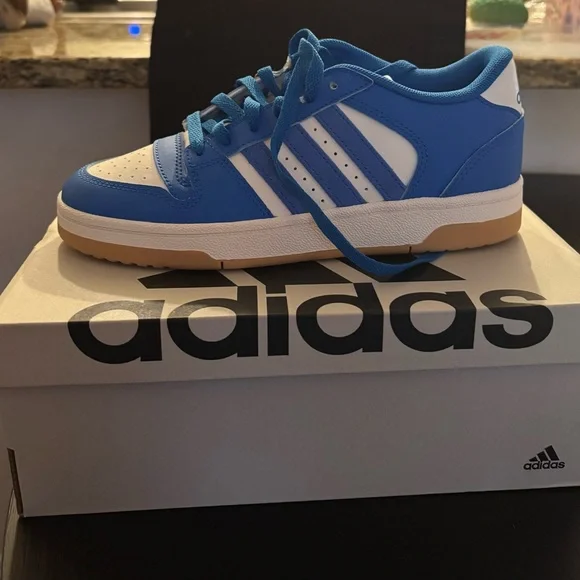 adidas | Shoes | Adidas Blue And White Sneakers With Classic  display picture 1